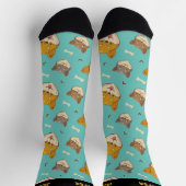 Chaussette Cool Shiba Inu chien mignon Motif chiot (Haut)