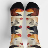 Chaussette Coq d'affilée (Haut)