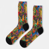 Chaussette Coq de Barcelos, Portugal (Gauche)