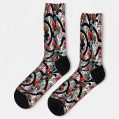 Chaussette Coq de Barcelos, Portugal (Gauche)