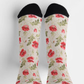 Chaussette Coquelicots (Haut)