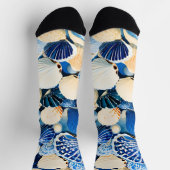 Chaussette Coquillages marins d'été (Haut)