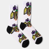 Chaussette Corbeaux et citrouille (Droite)
