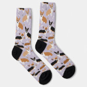Chaussette Corgi Chien Paws et Bones Chaussettes (Droite)