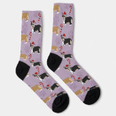 Chaussette Corgi de Noël (Droite)