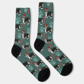 Chaussette Corgi de Noël (Droite)