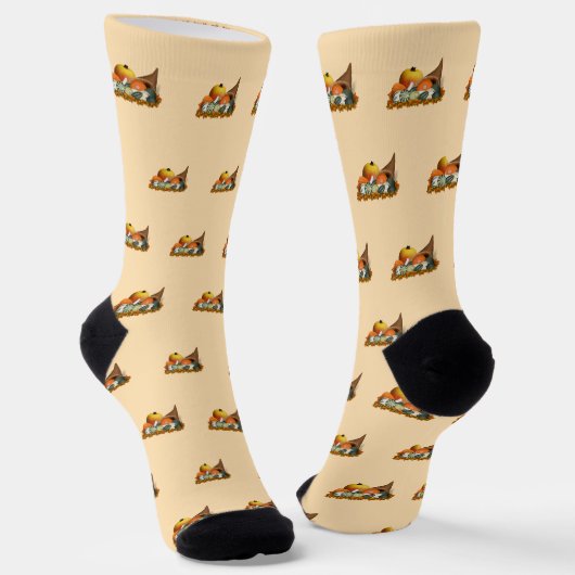 Chaussette Cornucopia Action de grâce (Angulaire)
