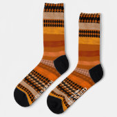 Chaussette Cosy tons chauds durables chaussettes fabriquées (Gauche)
