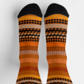 Chaussette Cosy tons chauds durables chaussettes fabriquées (Haut)