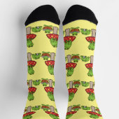 Chaussette Cottagecore Grenouilles Thunder_Cove (Haut)