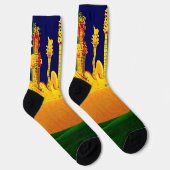 CHAUSSETTE COUCHER DE SOLEIL ÉLECTRIQUE ! (Droite)