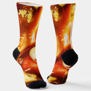 Chaussette Coucher de soleil en pierre