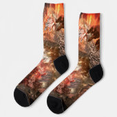 Chaussette Couches de cristaux avec teinte rustique (Gauche)