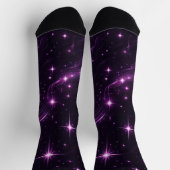 Chaussette Couleur du crépuscule cosmique (Haut)