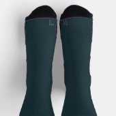 Chaussette Couleur Uni Métal De Canon (Haut)