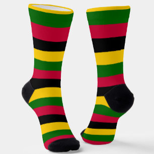 Chaussette Couleurs africaines - Grandes Motifs