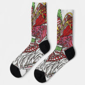 Chaussette Couleurs de Noël (Gauche)