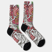 Chaussette Couleurs de Noël (Droite)