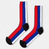 Chaussette Couleurs du drapeau français triées (Gauche)
