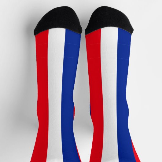 Chaussette Couleurs du drapeau français triées (Haut)