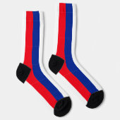 Chaussette Couleurs du drapeau français triées (Droite)