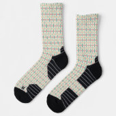 Chaussette Couleurs rétro (Gauche)