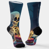 Chaussette 🎃 coupe de gâteau de squelette éffrayante | Surpr (Angulaire)