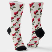 Chaussette Couple de Roses (Angulaire)