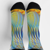 Chaussette Courbes de couleur (Haut)