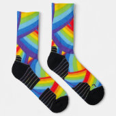 Chaussette Coureurs arc-en-ciel (Droite)