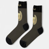 Chaussette Couronne avec Chaussettes Bouclier (Gauche)