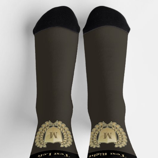 Chaussette Couronne avec Chaussettes Bouclier (Haut)
