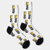 Chaussette Couronne drôle Photo (Droite)