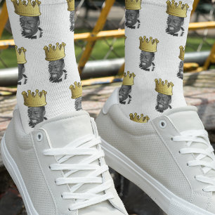 Chaussette Couronne drôle Photo