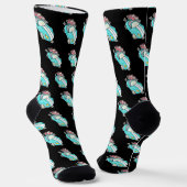 Chaussette Course de voitures à crémaillère (Angulaire)