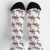 Chaussette Courses de chevaux (Haut)