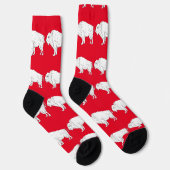 Chaussette Cove de Tonnerre du Bison Blanc (Droite)
