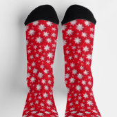 Chaussette Cozies de flocons de neige (Haut)
