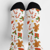 Chaussette Cozy Christmas Socks | Festive Holiday Socks  (Haut)
