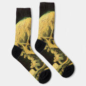 Chaussette Crâne avec cigarette brûlante par Vincent van Gogh (Droite)
