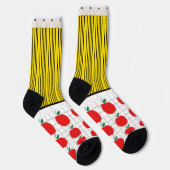 Chaussette Crayon et chaussettes de pomme (Droite)