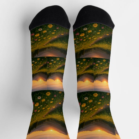 Chaussette Create your own 10 photos Crew Socks (Haut)