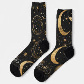 Chaussette Create Your Own Crescent Moon Celestial (Gauche)
