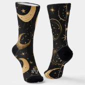 Chaussette Create Your Own Crescent Moon Celestial (Angulaire)