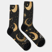 Chaussette Create Your Own Crescent Moon Celestial (Droite)
