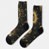 Chaussette Create Your Own Surreal Celestial Moon & Stars (Gauche)