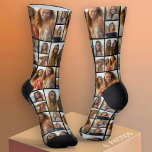 Chaussette Créer un collage photo personnalisé avec 6 photos<br><div class="desc">Utilisez votre photo ou vos photos préférées pour faire un plaisir à garder à partager avec vos amis. Utilisez 6 photos - plus facile si elles sont coupées en carré - pour faire une impression de toutes vos photos.</div>