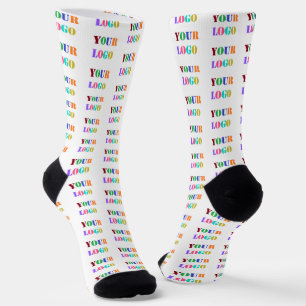 Chaussette Créez vos propres chaussettes avec logo d'entrepri