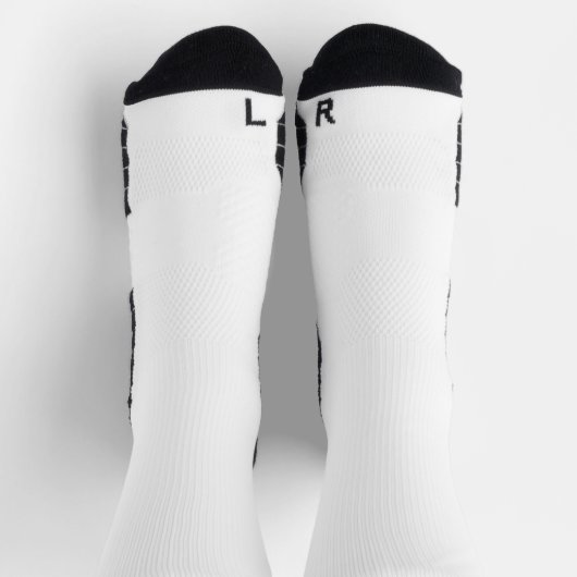 Chaussette Créez vos propres chaussettes d'équipage (Haut)