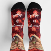 Chaussette Créez vos propres sockets photo (Haut)